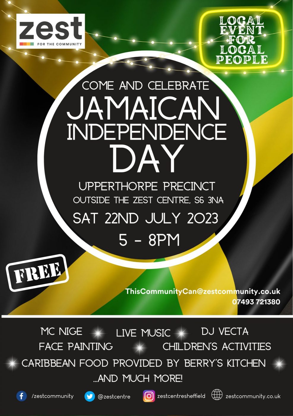 Jamaican Independence Celebration Event ZestZest